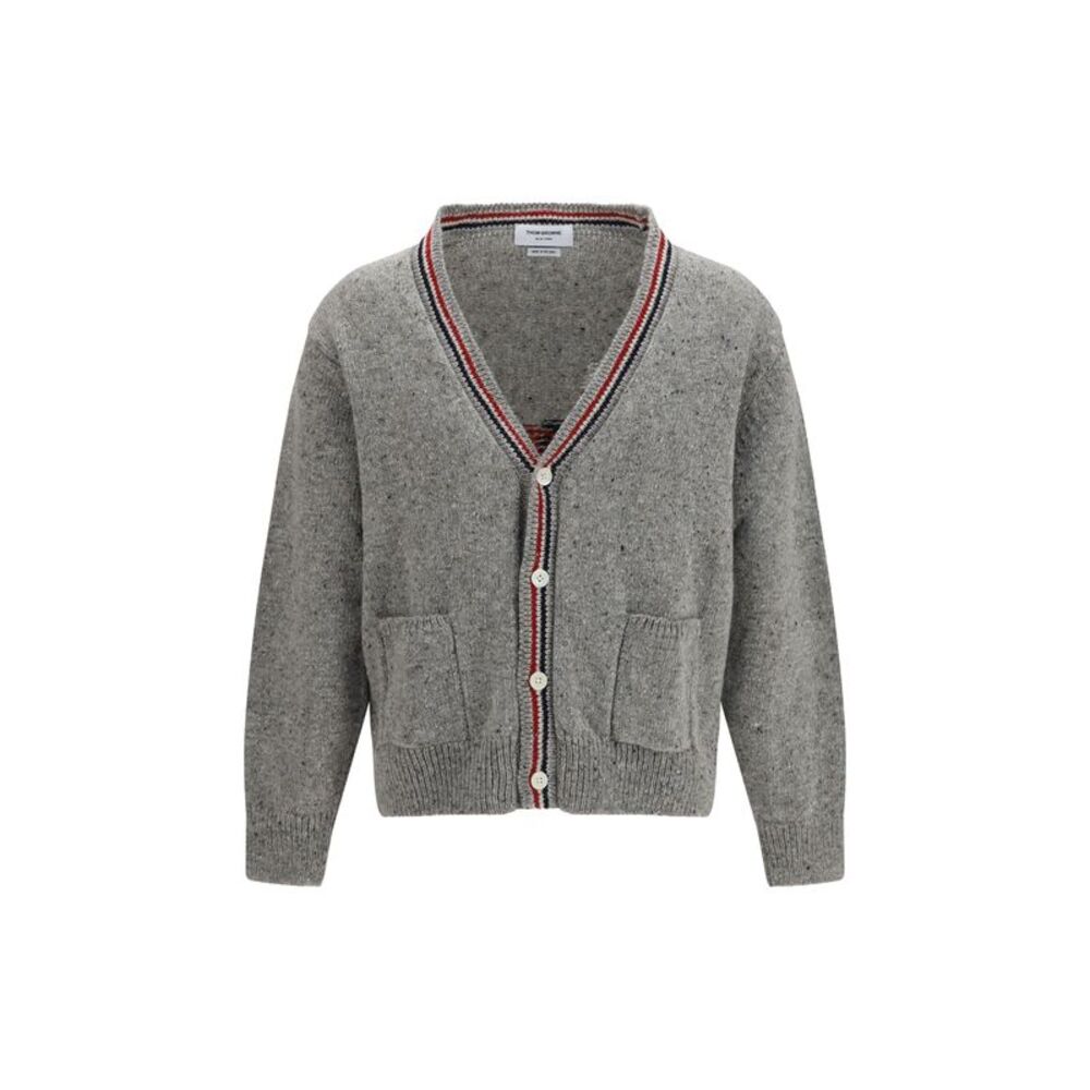Thom Browne Men Hector Donegal Yarn Cardigan